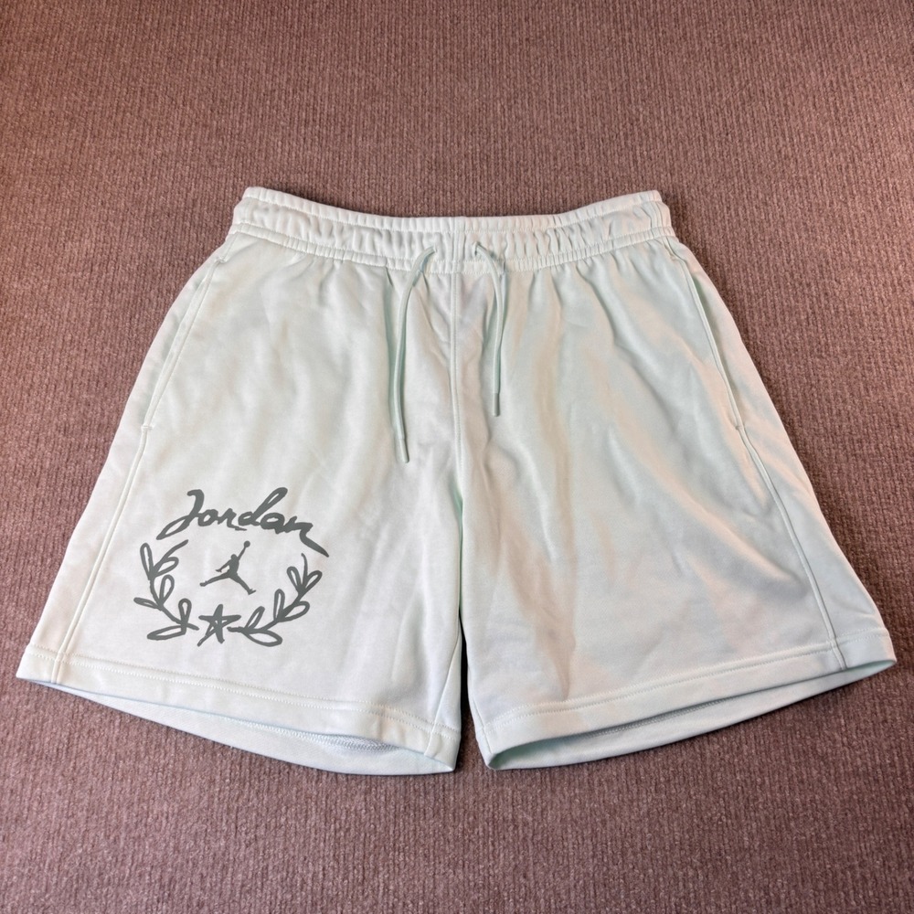 Jordan Brooklyn Fleece Womens Shorts Mint Foam Green FN5783-394 M